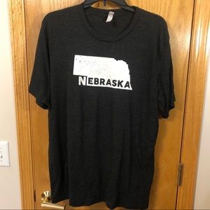 Nebraska Local Boutique Canvas Tee Shirt